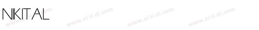NIKITA Light字体转换